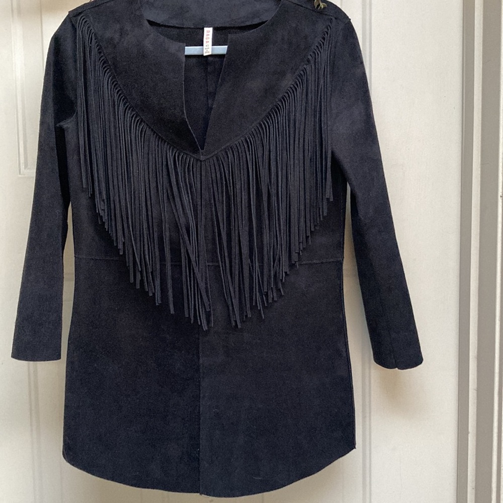 RAGA Suede Fringe Dress